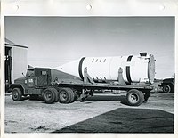 Tête nucléaire du PGM-11 Redstone RS-01.