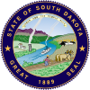 Lambang resmi Negara bagian South Dakota