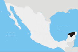 State o Yucatán athin Mexico