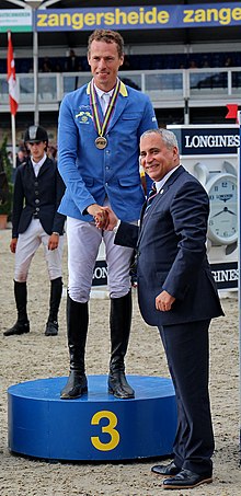 Christian Ahlmann and Ingmar De Vos (FEI World Breeding Jumping Championships for Young Horses), Lanaken – 2015