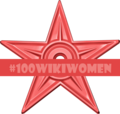 Voor het schrijven van o.a. het artikel Simonne Elegeest tijdens de #100wikiwomen challenge 2023-2024