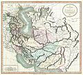 (engl.) A New Map of Persia (J. Cary, 1801.)