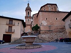 Skyline of Aguaviva (Teruel)