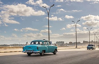 Le Malecón (La Havane, Cuba). (définition réelle 4 719 × 3 066)