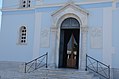 Entrance to the chapel