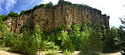 Felsenriff bei Horseshoe Bluff