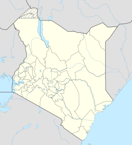 Garissa ubicada en Kenia