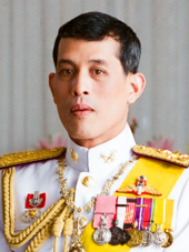 El actual Rey Vajirangkorn (Rama X), Rey de Tailandia desde el 2016, tras la muerte de su padre.