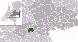 Location of West Maas en Waal