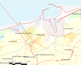 Gravelines – Mappa