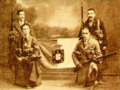 Image 42Monarchist counter-revolutionary soldiers holding the flag of the monarchy after the capture of Porto in 1919. (from History of Portugal)