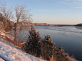 River Oulujoki is the largest river in the region