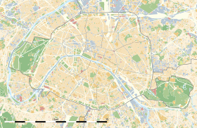 Bảo tàng Carnavalet trên bản đồ Paris