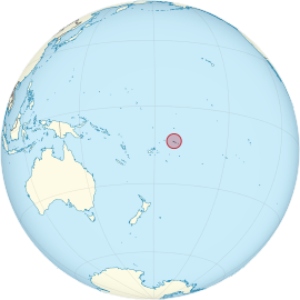 Розташування Самоа