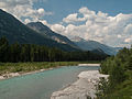 The Lech between Elmen and Stanzach