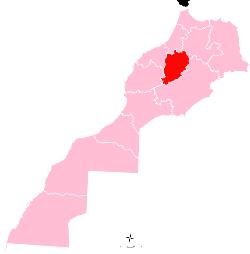 Location in Morocco