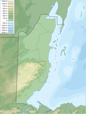 Río Sibun ubicada en Belice