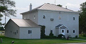 Blaine County Courthouse in Brewster