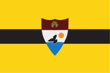 Drapeau de la République libre du Liberland [1].