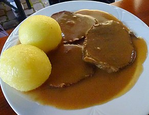 Fränkischer Sauerbraten mit Soßenlebkuchen