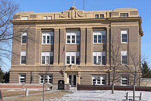 Greeley County Courthouse, gelistet im NRHP Nr. 89002228[1]