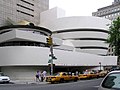 Exterior del museo Guggenheim de Nueva York.