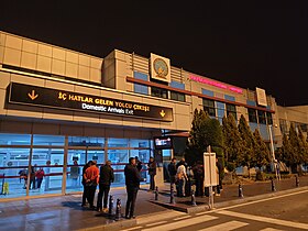 Entrée de l’aéroport de Kayseri