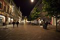 Kirchgasse bei Nacht