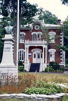 Musée Laurier à Victoriaville, résidence personnelle de Sir Wilfrid Laurier à Arthabaska.