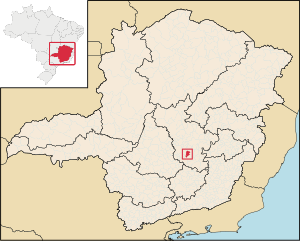 Pusizzione 'e Belo Horizonte ind'o stato 'e Minas Gerais e ind'o Brasile