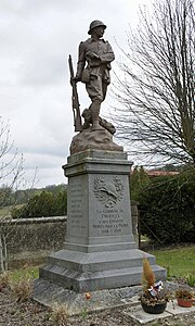 Monument aux morts de Prouilly.