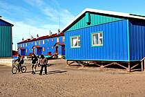 Neshkan, street scene