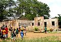 Image 49A school in Koindu destroyed during the Civil War; in total 1,270 primary schools were destroyed in the War. (from Sierra Leone)