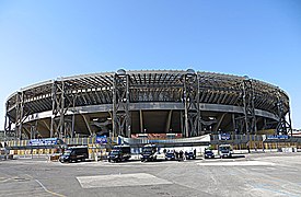 Außenansicht des Stadio Diego Armando Maradona (2015)