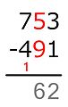 9 + ... = 15 Now we can find the difference as before.