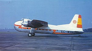 Bristol Type 170 Freighter (EC-WHH), Iberia