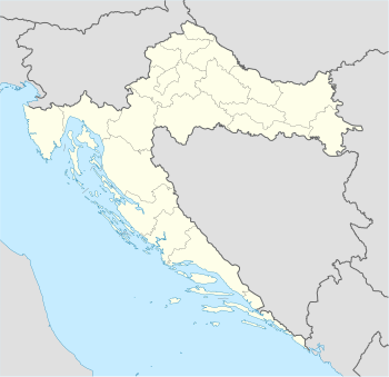 2015–16 Croatian Women's First Football League is located in Croatia