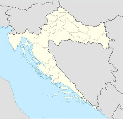 2021–22 Hrvatski telekom Premijer liga is located in Croatia