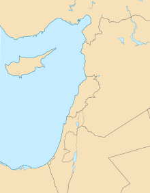 East coast of Mediterranean sea location map.svg