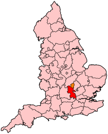 Swydd Buckingham yn Lloegr
