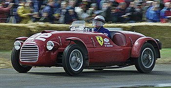 166 Spyder Corsa (SC), festival de vitesse de Goodwood