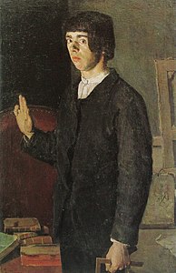 L'Étudiant. Autoportrait (1874), Kunsthaus de Zurich.