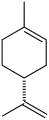 Limonene, a monoterpene.