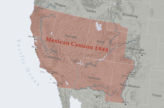 1846 Mexican cession of Southwest