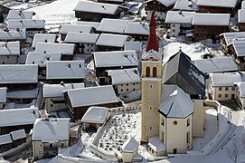 Église Saint Ulrich, Tyrol de l’Est. Image de l'année 2012