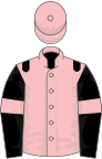 PINK, Black epaulettes, Black sleeves and Pink armlet, Pink cap