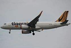 Airbus A320-200 der Tigerair