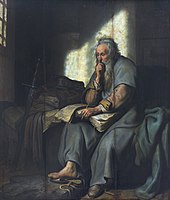 Rembrandt, Saint Paul en prison, 1627.