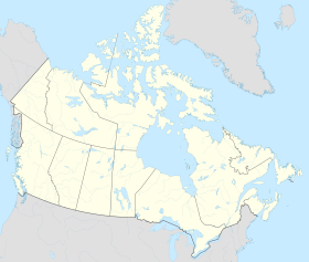 Markham na mapi Kanade