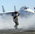 F-14A於企業號航空母艦